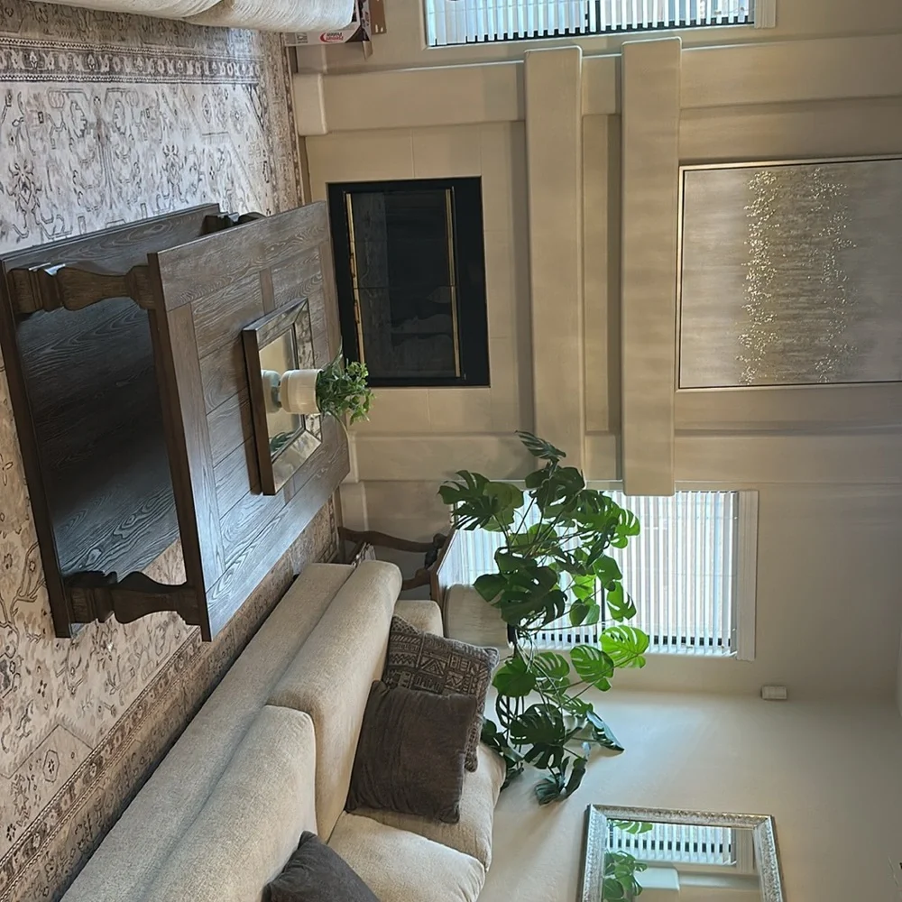 Stunning crate and barrel mirror